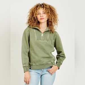 Alex Mill Crosby half zip pullover size S EUC